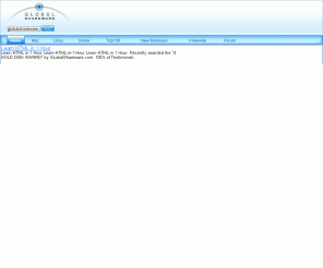 globalshareware.com: Free Downloads on GlobalShareware.Com - Shareware, Trialware, Evaluation Software
The best source for technical software free download, over 60,000 Freeware Shareware Download, Buy the cheapest shareware easily on GlobalShareware.Com