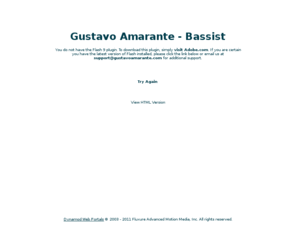 gustavoamarante.com: Gustavo Amarante
Brazilian Bass Player