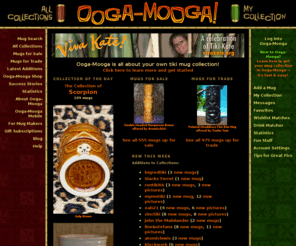 ooga-mooga.com: Ooga-Mooga! The Tiki Mug Collection Organizer
