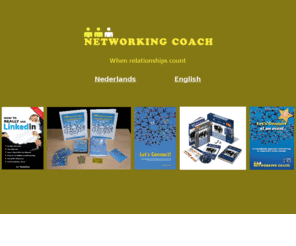 speaker-networking.com: Networking Coach | Presentation | Networking | Training | Referral | Workshop | Network
Jan Vermeiren and his team at Networking Coach, offer online and offline networking, LinkedIn and referral training courses, workshops and presentations. We also advise  organisations on how to stimulate networking at their events, with some networking concepts.