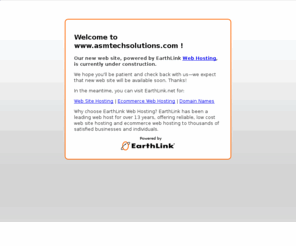 asmtechsolutions.com: Web hosting services by EarthLink Web Hosting
Currently no public web site at this web address.