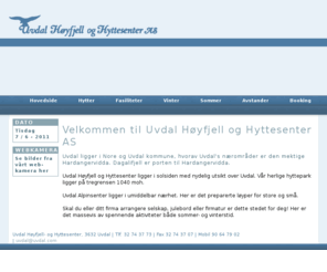 dagalifjell.com: Uvdal Høyfjell- og Hyttesenter
