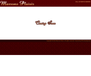 marronsplaisir.com: Marrons Pleisir - Quality crystallized chestnutsd - Coming Soon
Marrons Pleisir - Quality crystallized chestnutsd