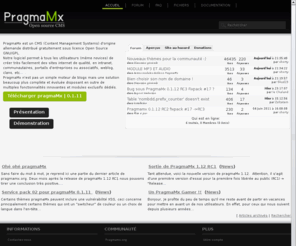 pragmamx.fr: pragmaMx France
pragmaMx | CMS innovant Ultra Rapide, léger et  sécurisé