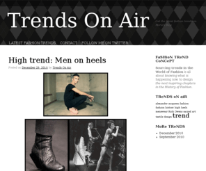 trendsonair.com: Trends On Air
Get the latest fashion trends on Maria's Blog