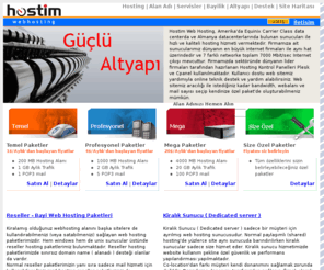 hostim.org: Hostim Web Hosting
Web hosting, virus korumalı email adresleri. Hızlı ve kaliteli hosting servisleri, Alan adı yönetimi, güvenli web hosting için korumalı webhosting sunucuları, profesyonel teknik destek