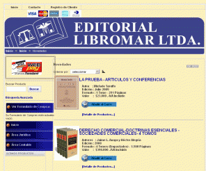 libromar.cl: Editorial Libromar Ltda. - Novedades
Joomla - sistema de gerencia de portales dinámicos y sistema de gestión de contenidos