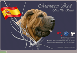 sharpei-maysoonred.com: Maysoon Red Shar Pei Kennel :: Shar-Peis Campeones :: Nosotros
Cria de alta selección de Shar-Pei - Shar-Pei breed of high quality