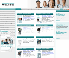 viewmedic.com: Medizin Monitore, Medical Computer, OP-Lösungen, OP-Systeme
Medizin Monitore, Medical Computer, OP-Lösungen, OP-Systeme