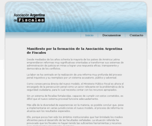 fiscalias.org: Asociación Argentina de Fiscales
