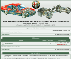 alfa164-forum.de: www.alfa164-forum.de - Foren-Übersicht
