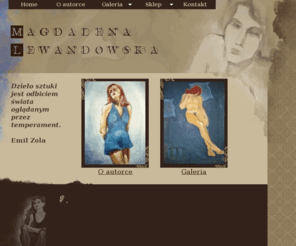 mlewandowska.com: Magdalena Lewandowska - Strona domowa - Home
Magdalena Lewandowska - strona domowa artystki