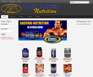 mountaineernutrition.com: Mountaineer Nutrition
