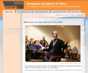 european-academy-of-voice.org: European Academy of Voice
homepage of the european academy of voice