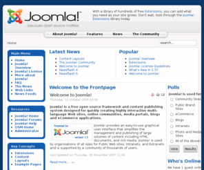 telectronicrd.com: Welcome to the Frontpage
Joomla! - the dynamic portal engine and content management system