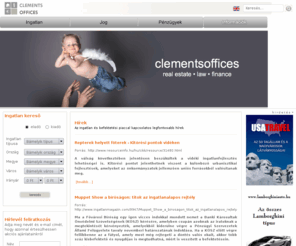 clementsoffices.com: Clementsoffices - Ingatlan, Jog, Pénzügyek
