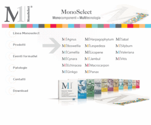 monoselect.it: MONOSELECT - Monocomponenti   Multitecnologia
