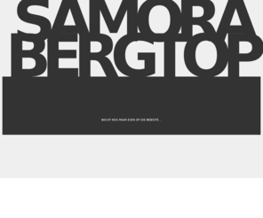 samorabergtop.com: SAMORA BERGTOP
