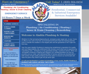 aladdinplumbing.com:   Licensed Plumbing Contractors - Garfield, NJ - Aladdin Plumbing & Heating
Aladdin Plumbing & Heating is one of the top licensed plumbing contractors in Garfield, NJ.