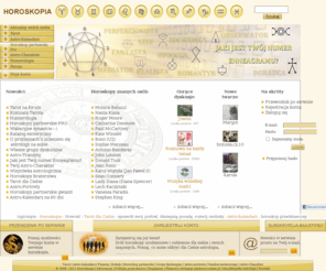 horoskopia.info: Horoskopia - Twój codzienny horoskop
Profesjonalny portal astrologiczny oferujący numerologię, horoskop codzienny, stawianie horoskopów, horoskop partnerski i urodzeniowy, wizytówka astrologiczna, znaki zodiaku, horoskop urodzeniowy, horoskop codzienny