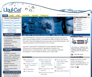 liquicel.com: Degassing Liquids, Deaeration of Liquids, Forced Draft Deaerator, Corrosion Control, Liquid Degassing
Liqui-Cel Membrane Contactors specialize in liquid degassing, ( O2, CO2 and N2 removal from liquids ) used for carbonation, nitrogenation, and corrosion control. Our forced draft deaerators degas many liquids in a variety of industries.