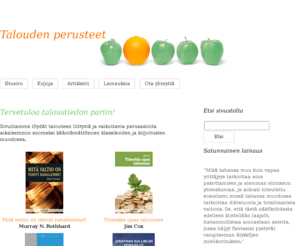 taloudenperusteet.com: Talouden perusteet:
