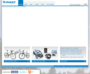 giantbikestore.net: Giant Stores
Giant Stores offical site provides Giant's latest bikes, accessories, news, promotions, events, and where to find stores near you.