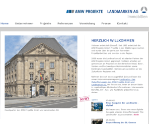 landmarken-ag.com: Immobilien Aachen - AMW Projekte GmbH - Landmarken AG - westTor
Unsere Projekt-Teams in Aachen entwickeln Immobilien-Visionen und geben Ihnen die Möglichkeit, sie Wirklichkeit werden zu lassen.