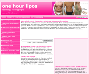 lunchtimelipos.com: Latest reviews and news about tumescent liposuction, laser liposuction and liposuction cost
Guide and resources about liposuction cost, liposuction and tumescent liposuction