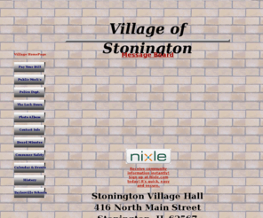 villageofstonington.com: Home
Village of Stonington