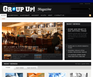 freshmagonline.com: Group Up! Magazine
Joomla! - the dynamic portal engine and content management system