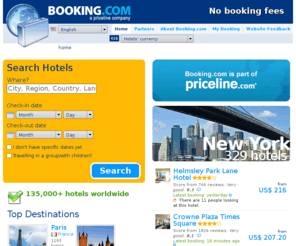 hotel-booking.asia: Booking.com: 120000+ hotels worldwide. Book your hotel now!
Save up to 75% on hotels in 15,000 destinations worldwide. Read hotel reviews and find the guaranteed best price on a choice of hotels to suit any budget.