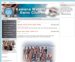 kawanawatersswimclub.com: Kawana Waters Swim Club - Home
kawana waters swim club