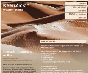 keenzick.com: Home – Desert Study by KeenZick Web Design, 3D and More
