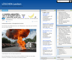 loeschen.net: Anleitungen zum Löschen von Dingen aller Art » LÖSCHEN-Lexikon
Fettbrand löschen, Fettexplosion löschen, Schematische Darstellung, Das Image der Feuerwehr, Die Gruppe im Löscheinsatz, Die Organisation der Feuerwehr, Alle Mann