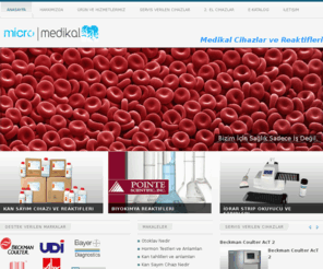 mikromedikal.com: Micro Medikal - Medikal Cihazlar ve Kitleri
Medikal Cihazlar ve Laboratuvar, Tıbbi Sağlık Reaktifleri, Kitleri,Sarf Malzemeleri ve Teknik Servis.