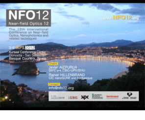 nfo12.org: NFO12 - Near-field Optics
The 12th International Conference on Near-field Optics, Nanophotonics and related techniques