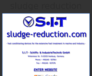 sludge-reduction.com: sludge reduction by s.i.t. gmbh hamburg germany
