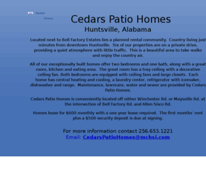 cedarspatiohomes.com: My New Website Home
My New Website