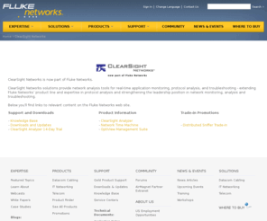 clearsightnetworks.net: ClearSight Networks Now Part of Fluke Networks
ClearSight Networks | Now part of Fluke Networks 