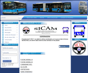 sicamemt.org: SINDICATO DE CONDUCTORES DE MADRID
Sicam - Sindicato de Conductores de Autobuses de Madrid.