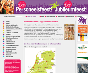 toppersoneelsfeest.nl: Personeelsfeest - Toppersoneelsfeest.nl
Personeelsfeest organiseren, kijk dan op toppersoneelsfeest.nl en zoek het leuktste personeelsfeest op regio