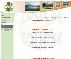 course2course.com: course2course - HOME
Joomla - the dynamic portal engine and content management system