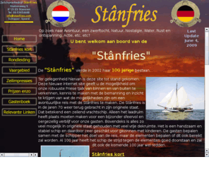 stanfries.com: Homepage Zeilcharter Stnfries
Avontuurlijke vacanties met het zeilschip de Stanfries