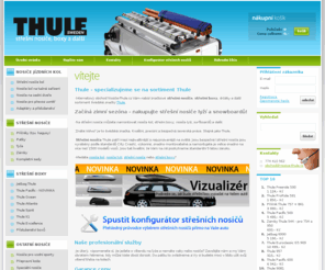 nosice-thule.cz: střešní nosiče Thule - Nosiče Thule.cz
thule ESHOP střešní nosiče, autoboxy, střešní boxy Thule