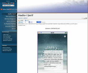 sgbsoft.com: Hadis-i Şerif 
Joomla - Dinamik portal motoru ve içerik yönetim sistemi