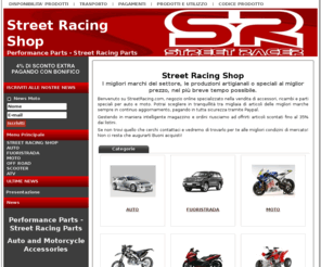 Online Auto Racing on Street Racing Parts Auto And Motorcycle Accessories   Negozio Online