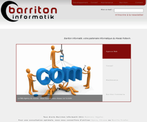 barriton-informatik.com: barriton informatik
solutions de développements, maintenance, conseil et audit en green it (informatique verte)