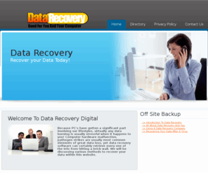 datarecoverydigital.com: Data Recovery Digital - Data Recovery
Have you ever had your data lost, and need to restore it? Find our data recovery specialists and discover how you can restore your data today.