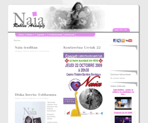 naiarobles.com: Naia Robles
Naia Robles kantariaren webgune ofiziala